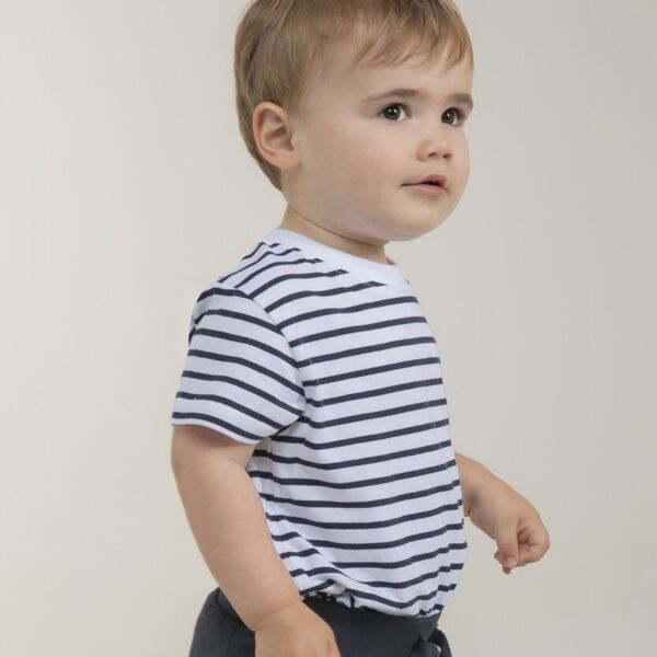 Short sleeve striped t-shirt Thumbnail